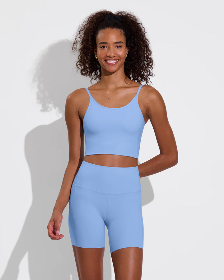 Barre Tank - Blue Skies (Light Blue)