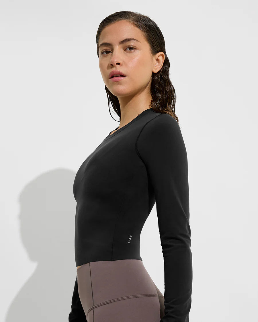 Super Moves LS Tee - Jet (Black)