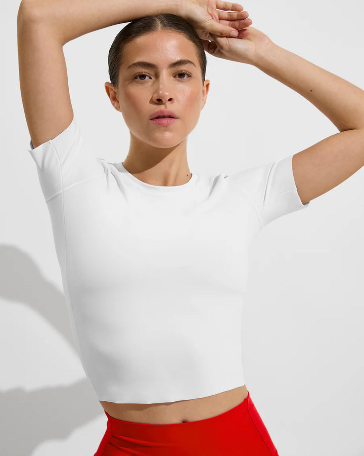 Super Moves SS Tee - Coconut (White)