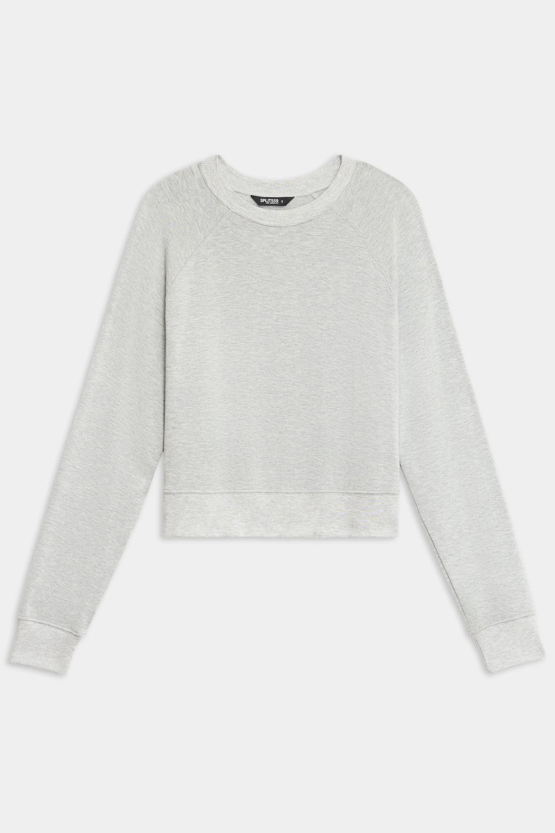 Brooks Fleece Long Sleeve Sweatshirt - Heather Grey