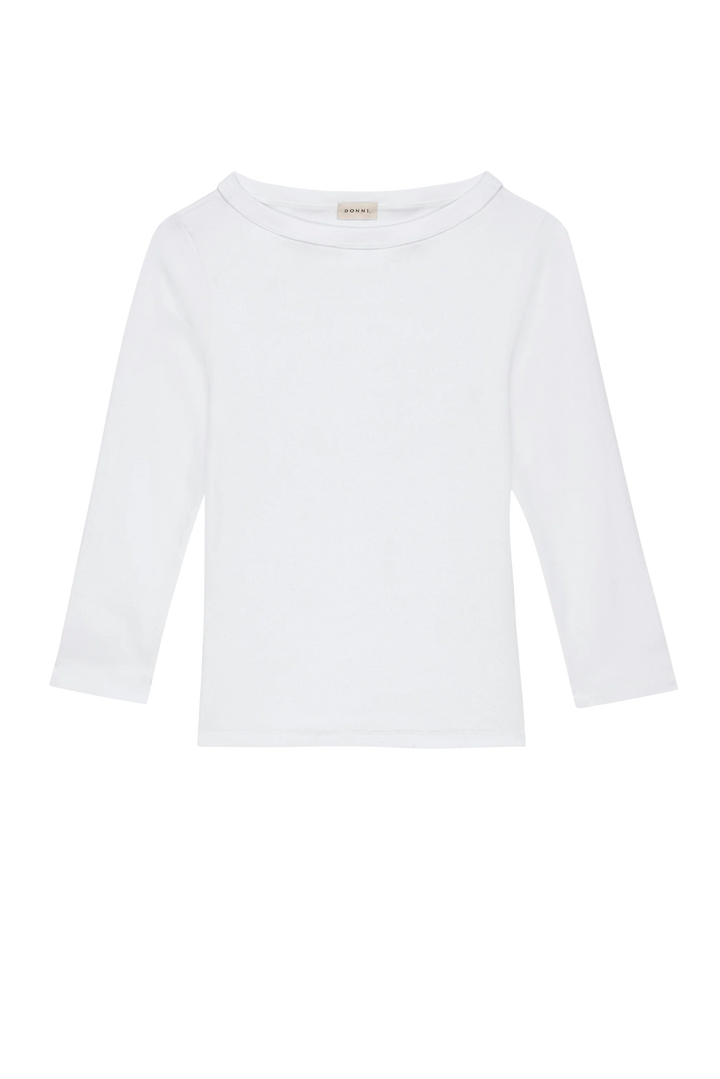 The Jersey Relaxed Boatneck - Powder