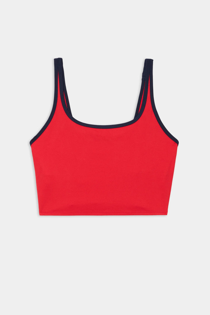 Cait Rigor Bralette - Pirate Red/Indigo