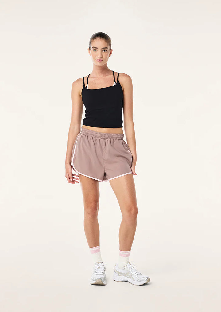 Distortion Tank - Black/Chalk Pink