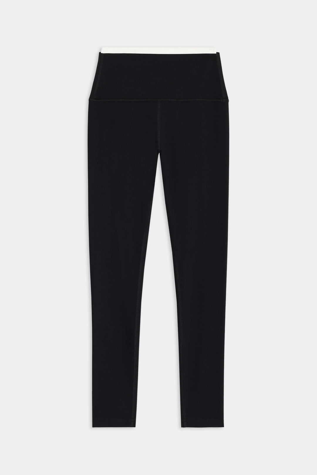Dual High Waist Airweight 7/8 Legging - Black/White