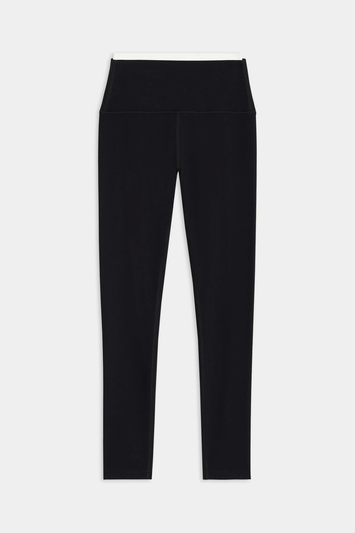 Dual High Waist Airweight 7/8 Legging - Black/White