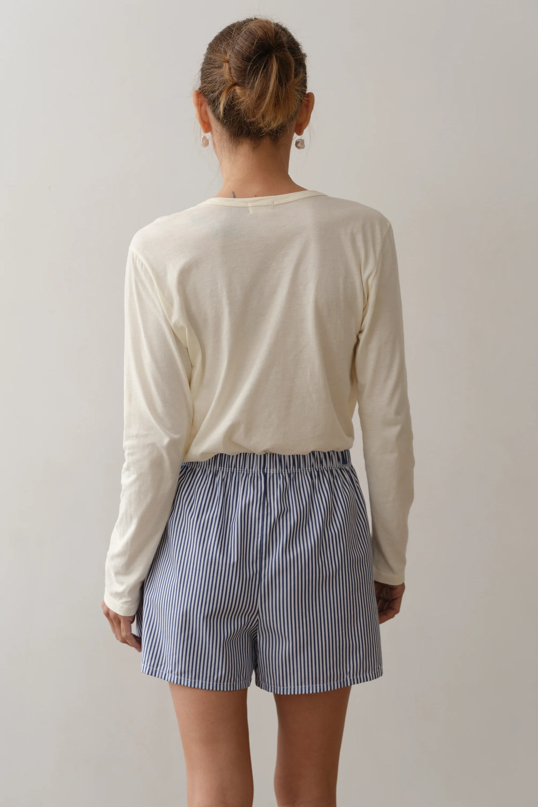 The Pop Boxer - Navy Stripe