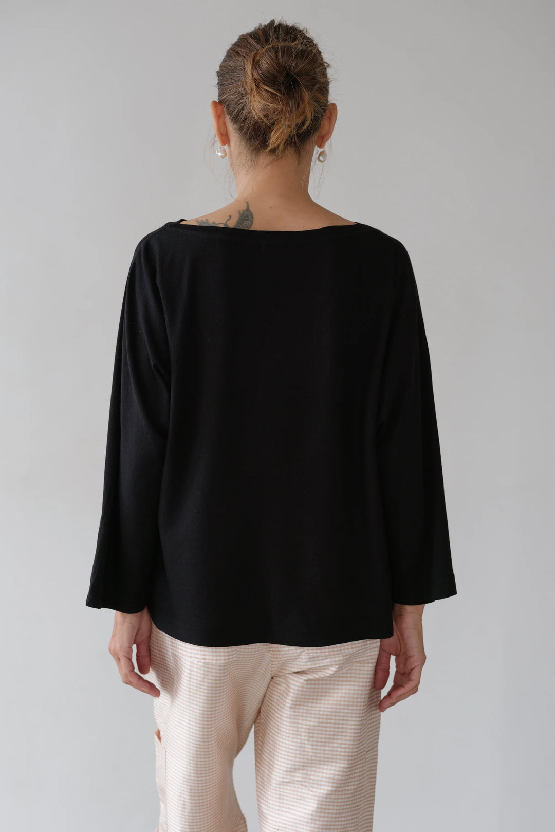 The Jersey Relaxed Boatneck - Jet