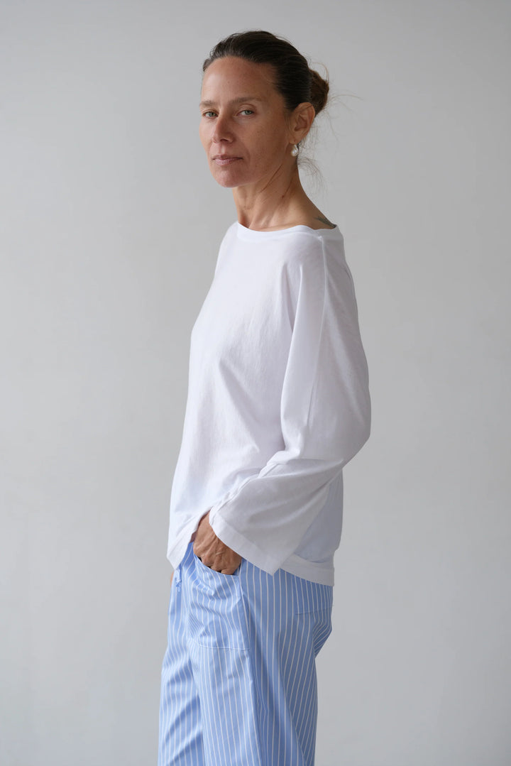 The Jersey Relaxed Boatneck - Powder