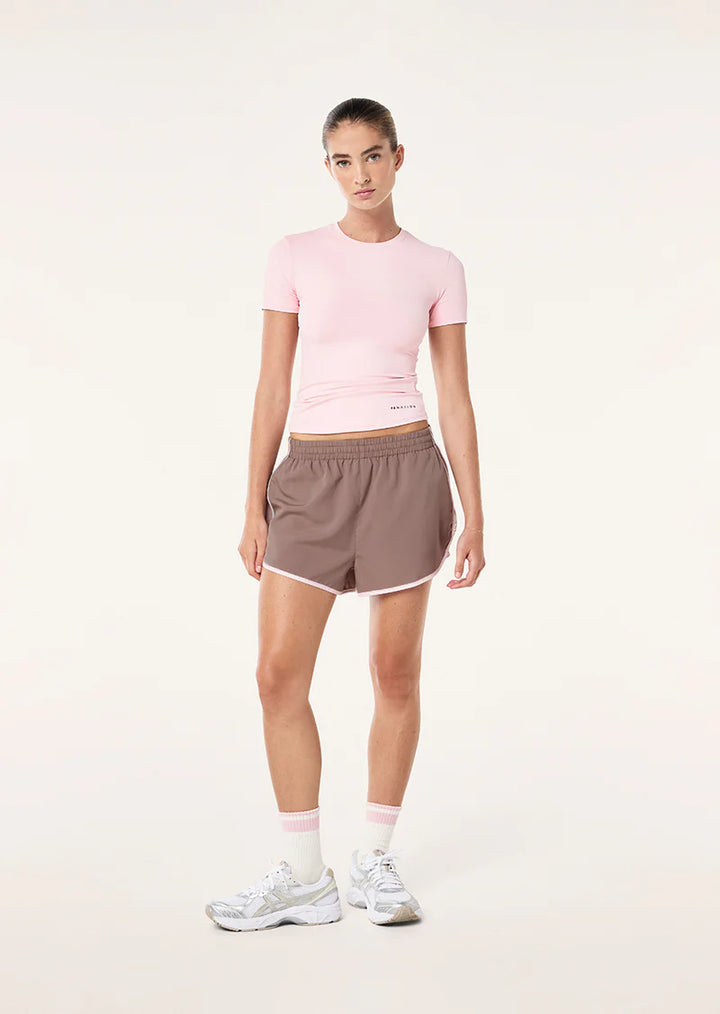 Foundation Short Sleeve Tee - Chalk Pink