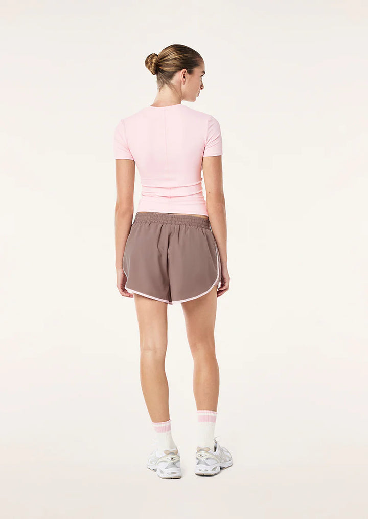 Foundation Short Sleeve Tee - Chalk Pink