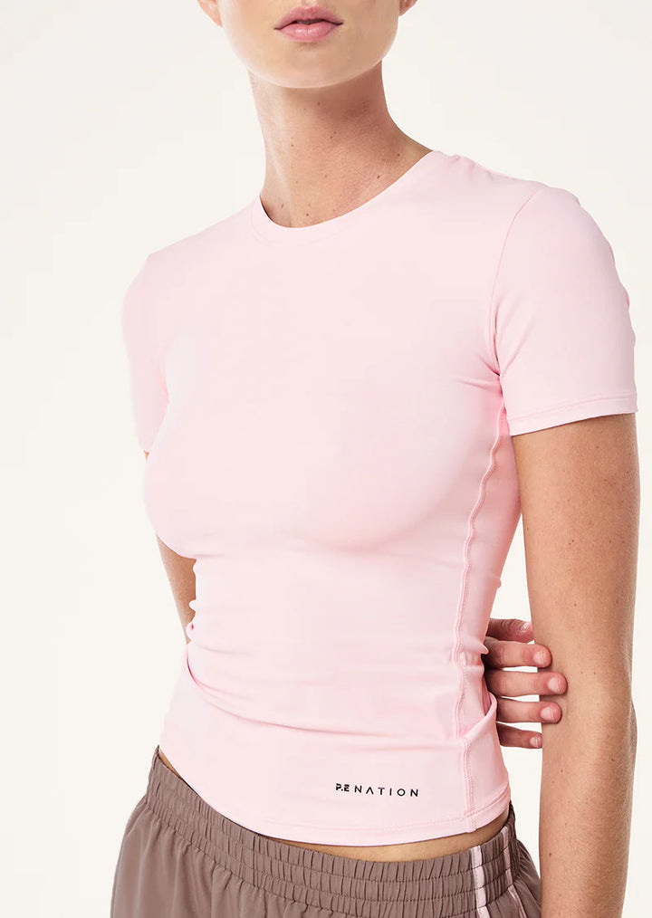 Foundation Short Sleeve Tee - Chalk Pink