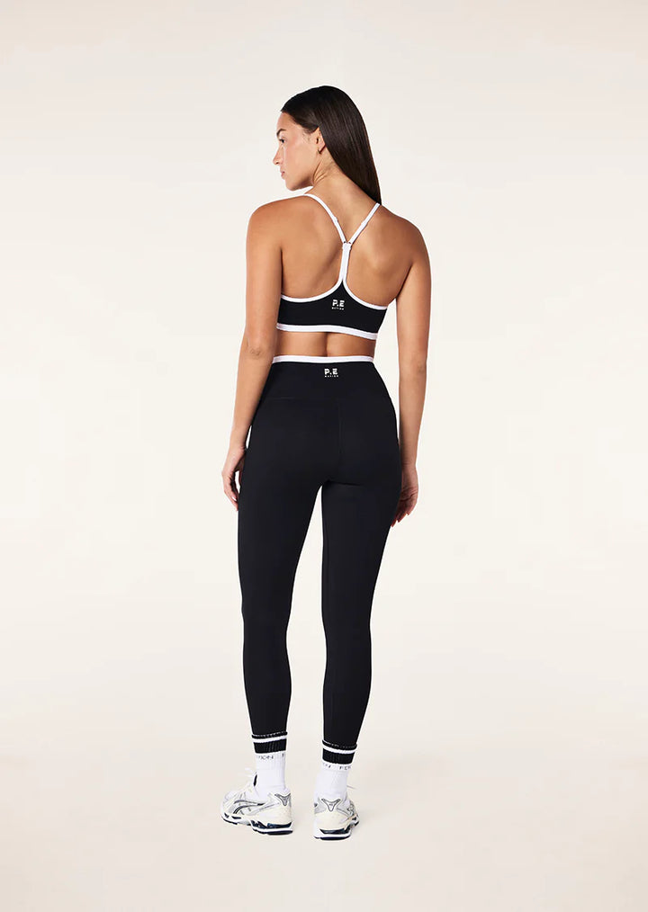 Fundamental Sports Bra - Black/Optic White