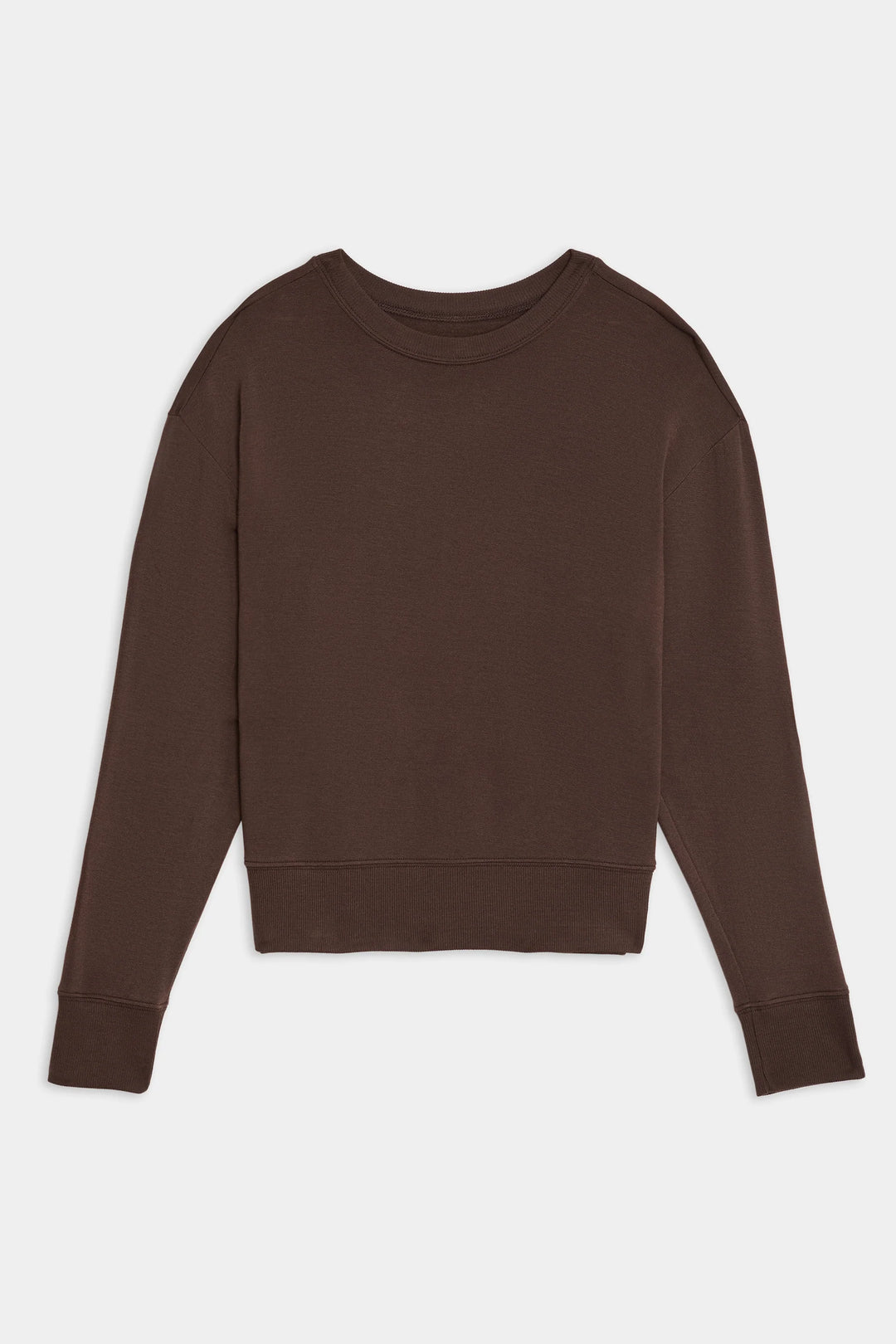 Sonja Fleece Sweatshirt - Dark Chocolate