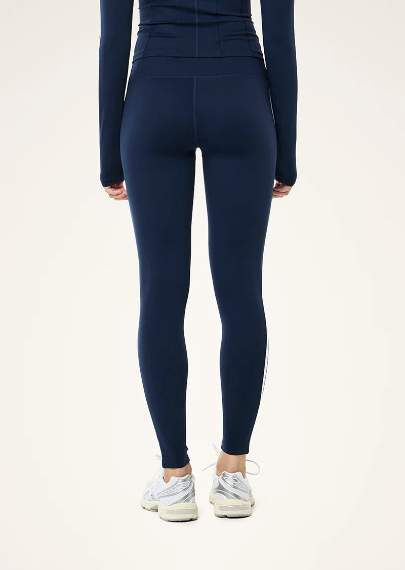 Highgate Full Length Legging - Navy/Optic White