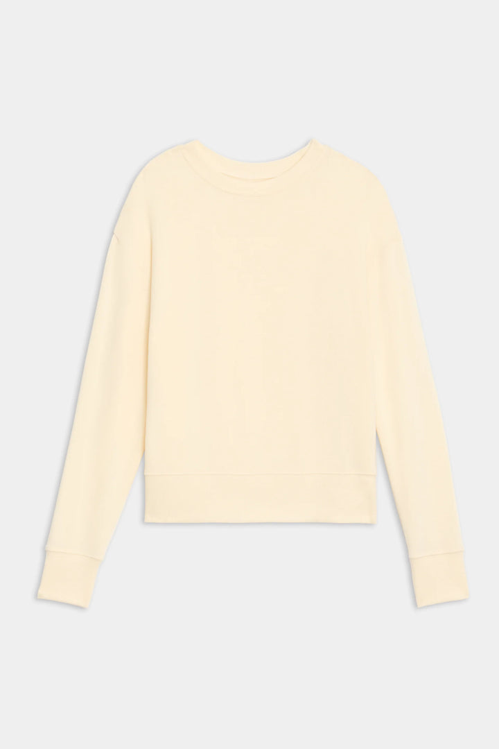 Sonja Fleece Sweatshirt - Creme