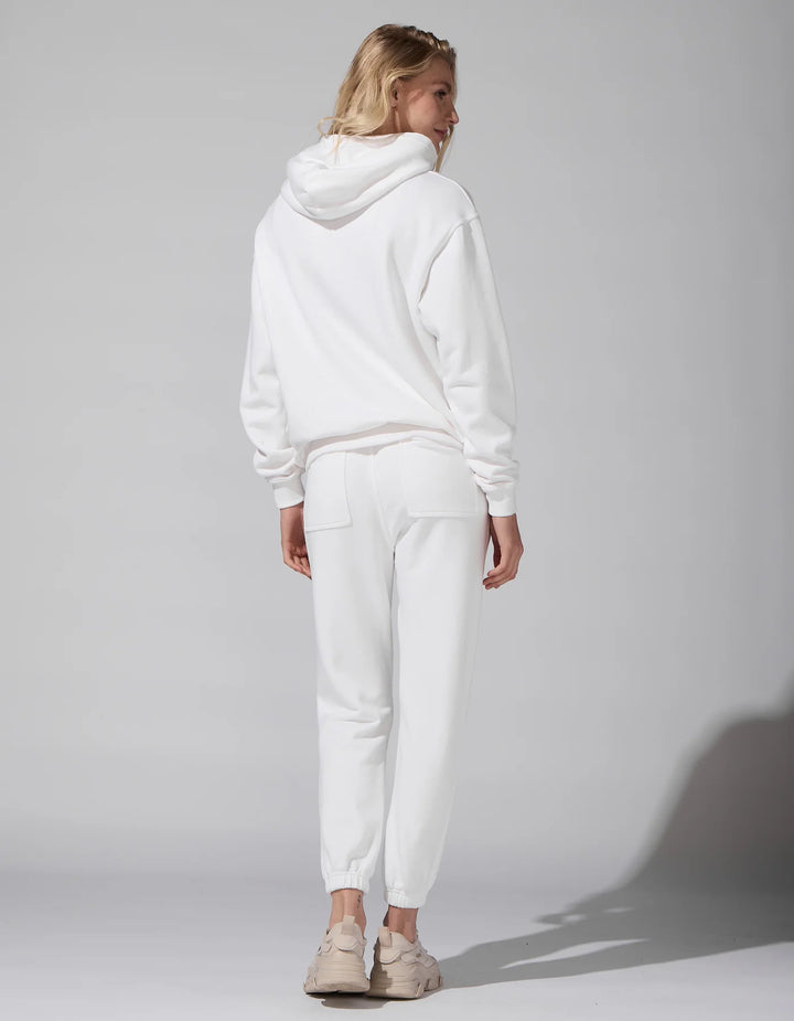 Crawford Hoodie - Stone White