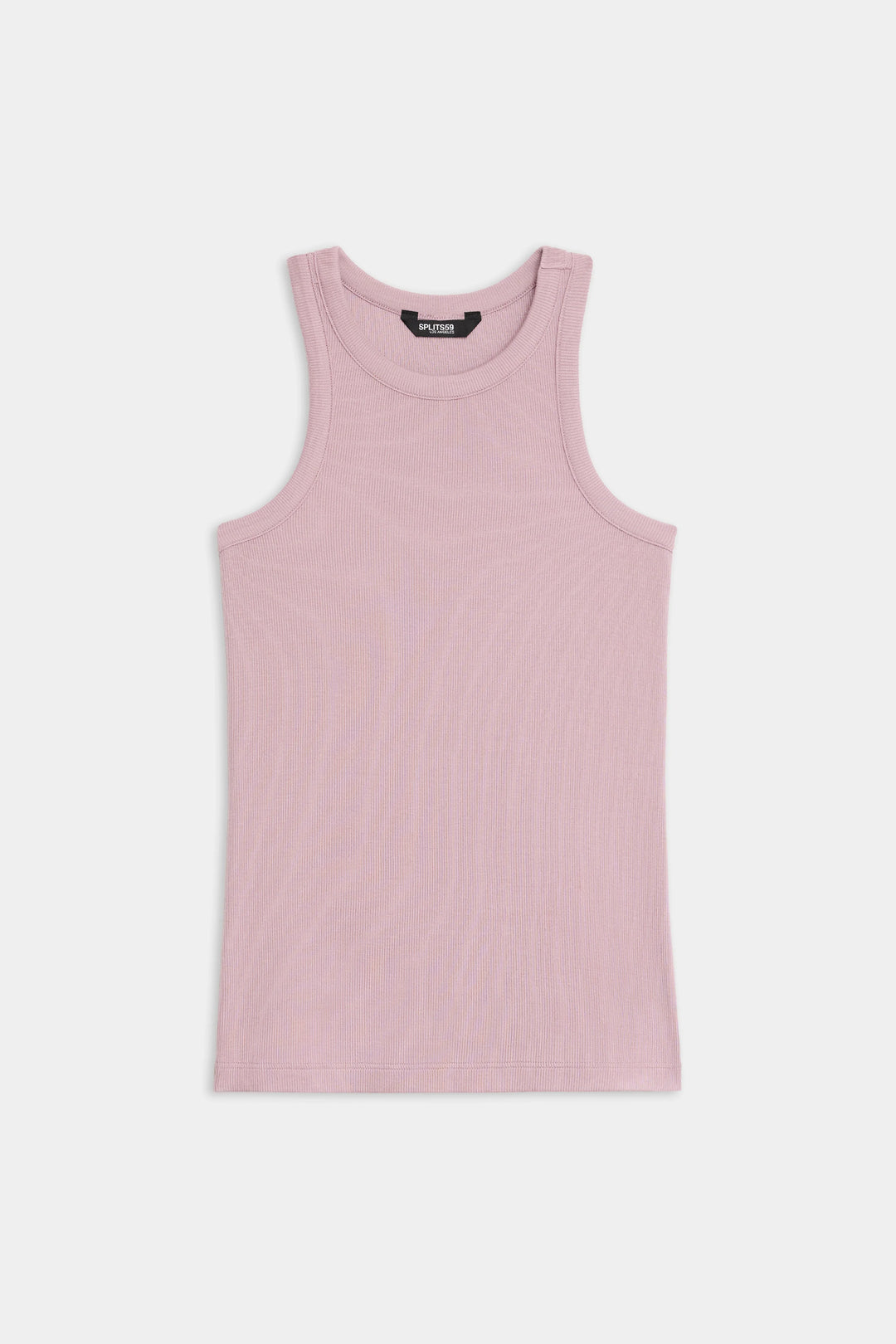 Kiki Rib Tank - Blush