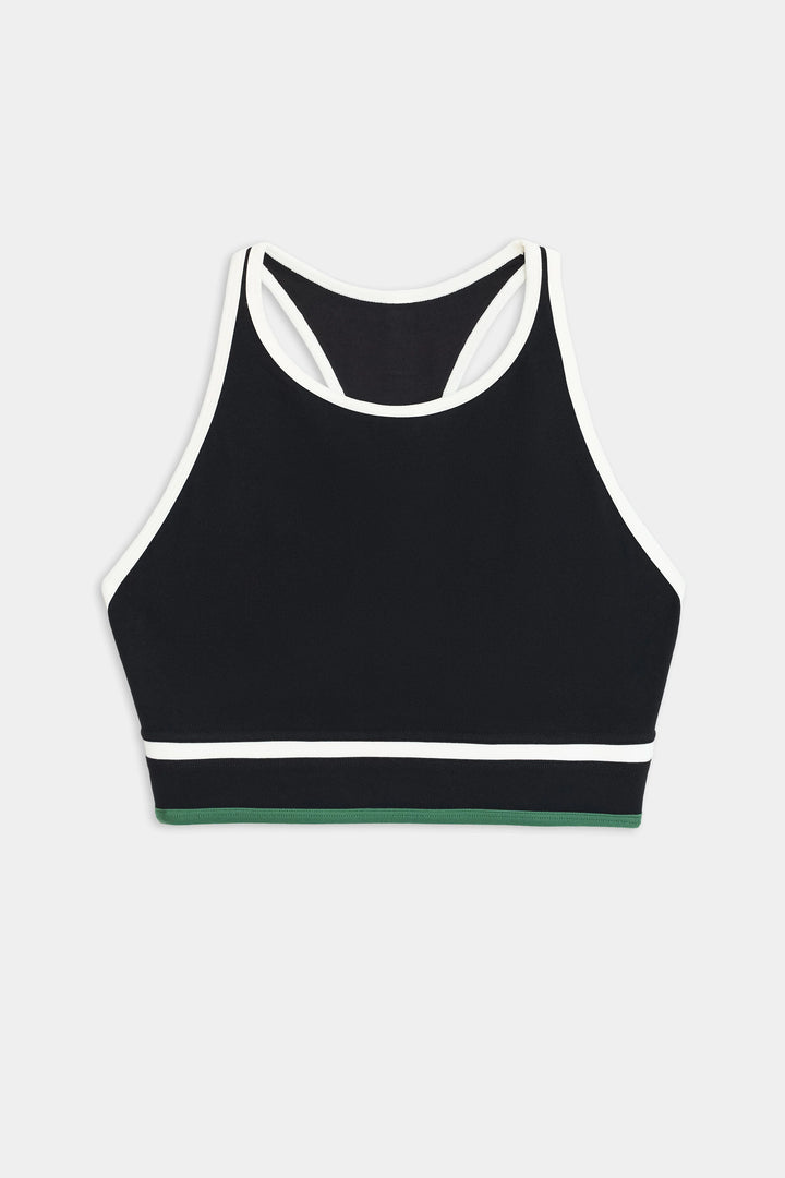 Layla Airweight Bra - Black/Arugula