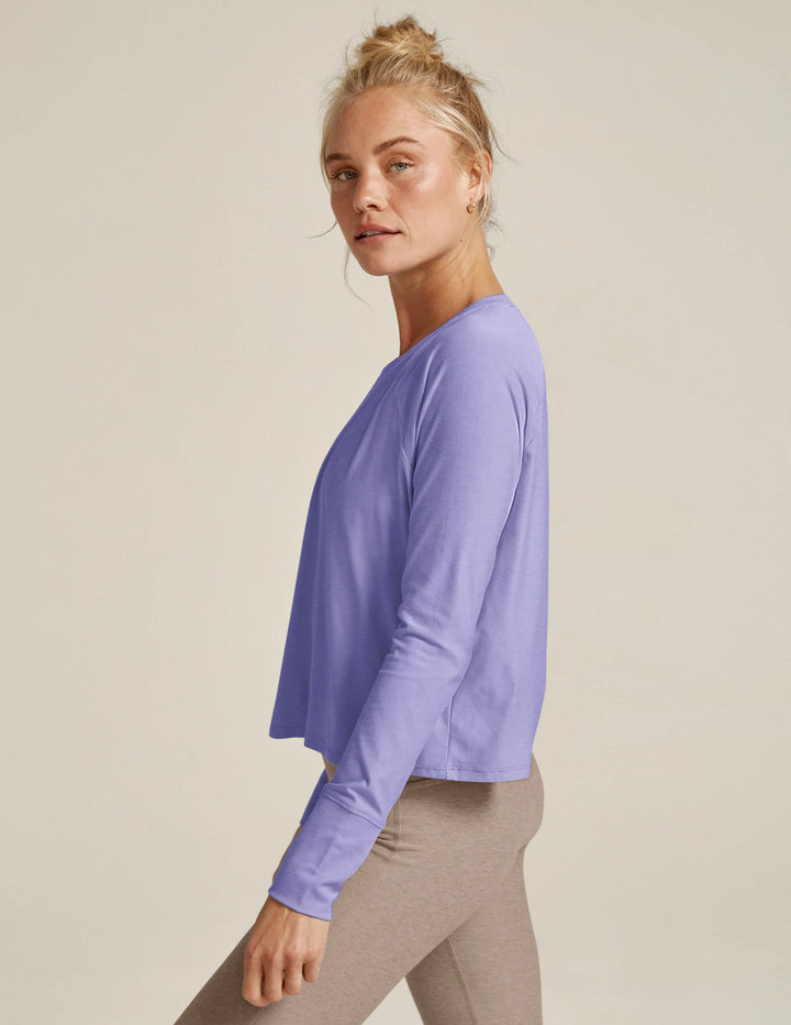 Featherweight Daydreamer Pullover - Periwinkle Cloud Heather