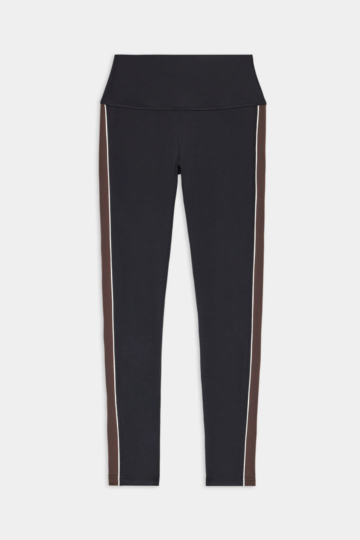 Margot Rigor Legging - Black/Dark Chocolate