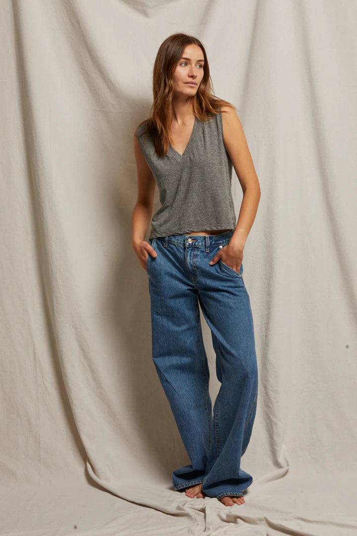 Margot Tank - Heather Grey