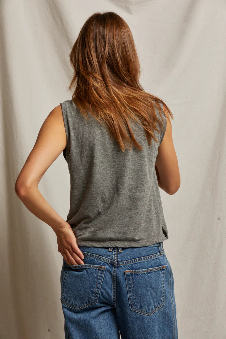 Margot Tank - Heather Grey