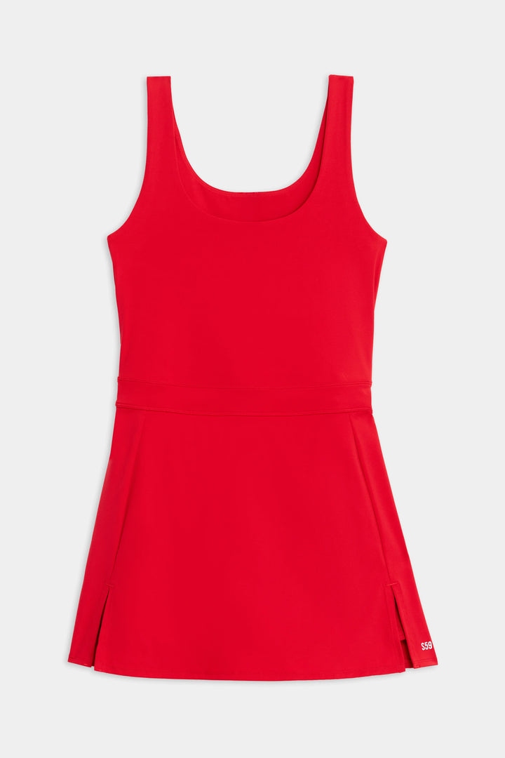 Martina Rigor Dress - Pirate Red