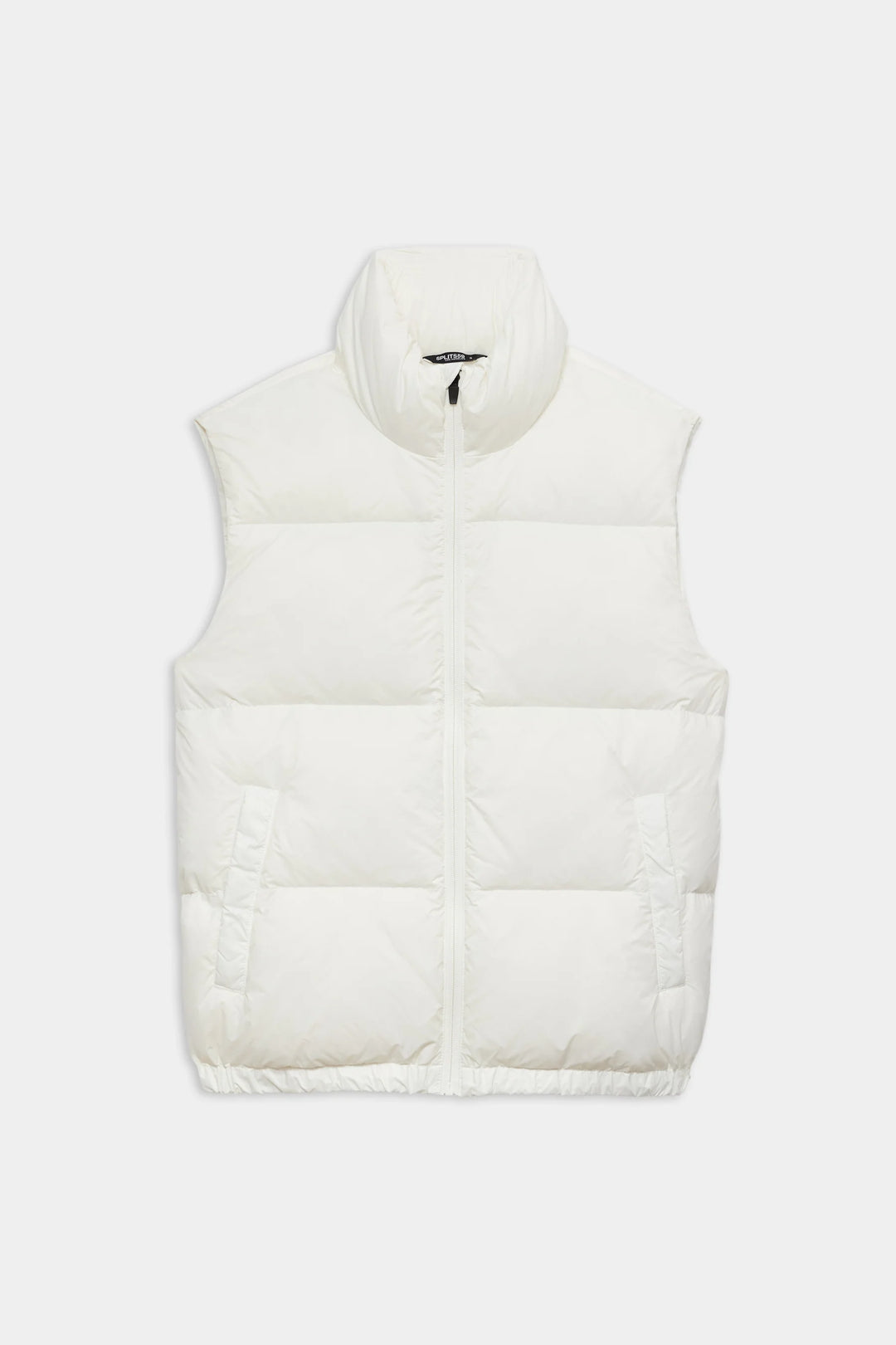 Summit Nylon Puffer Vest - White