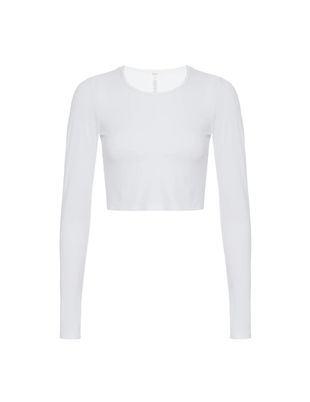 POWERBEYOND LITE CARDIO CROPPED PULLOVER - Lunar White