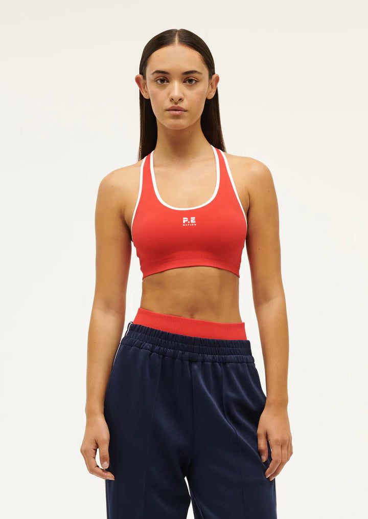 Restore Seamless Sports Bra - Poppy Red