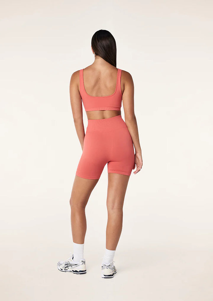 Restore Seamless 5" Bike Short - Brick Red