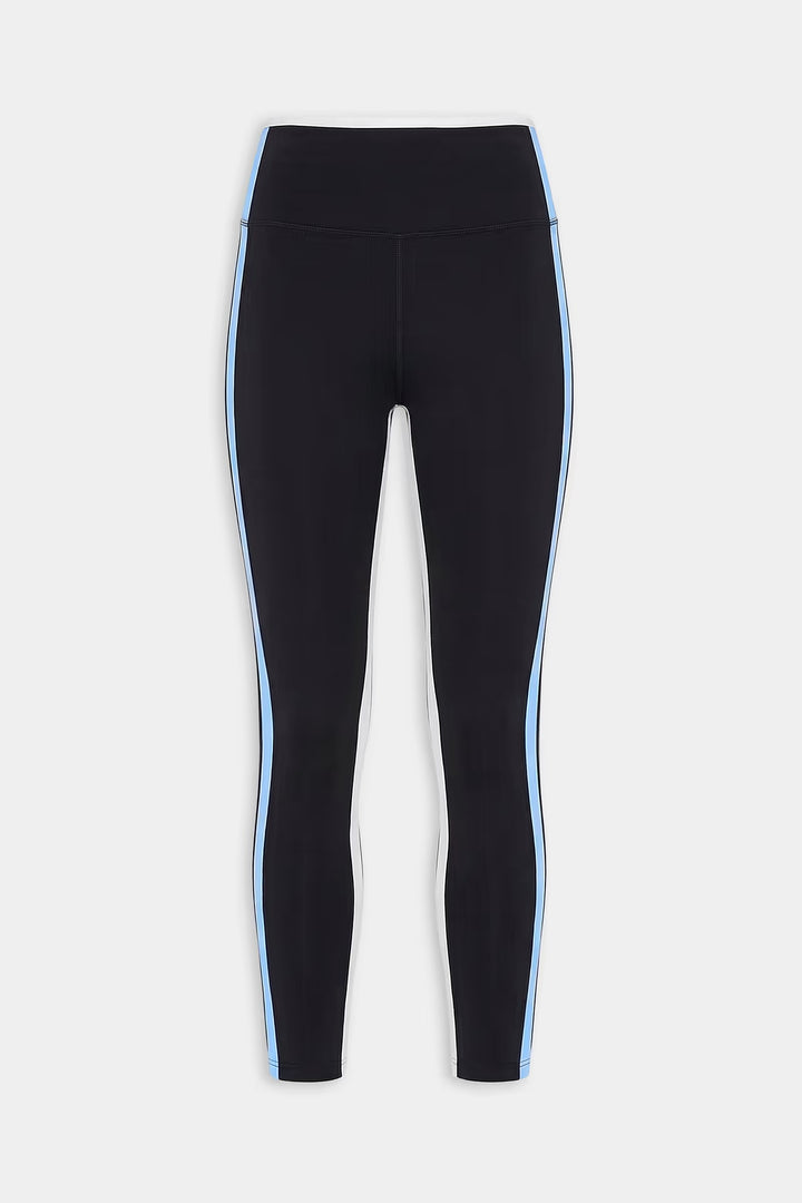 Sam High Waist Rigor 7/8 - Black/Skylight