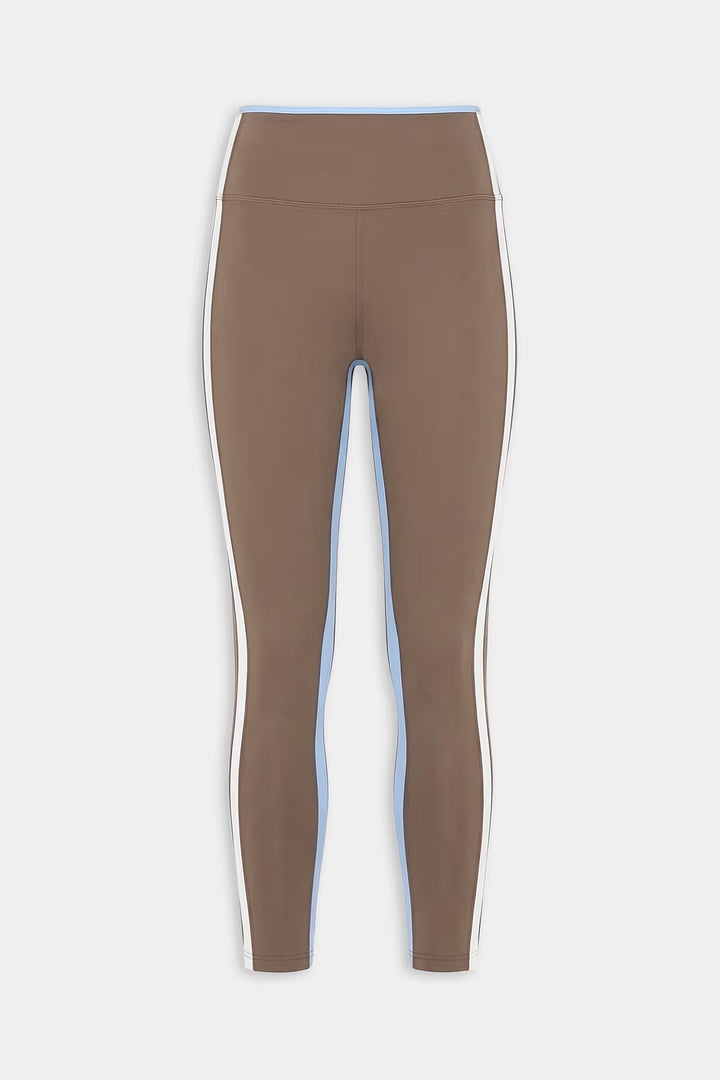 Sam High Waist Rigor 7/8 - Lentil/White