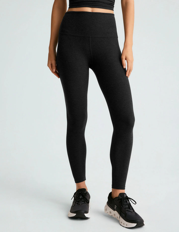Spacedye Caught In The Midi High Waisted Legging - Darkest Night