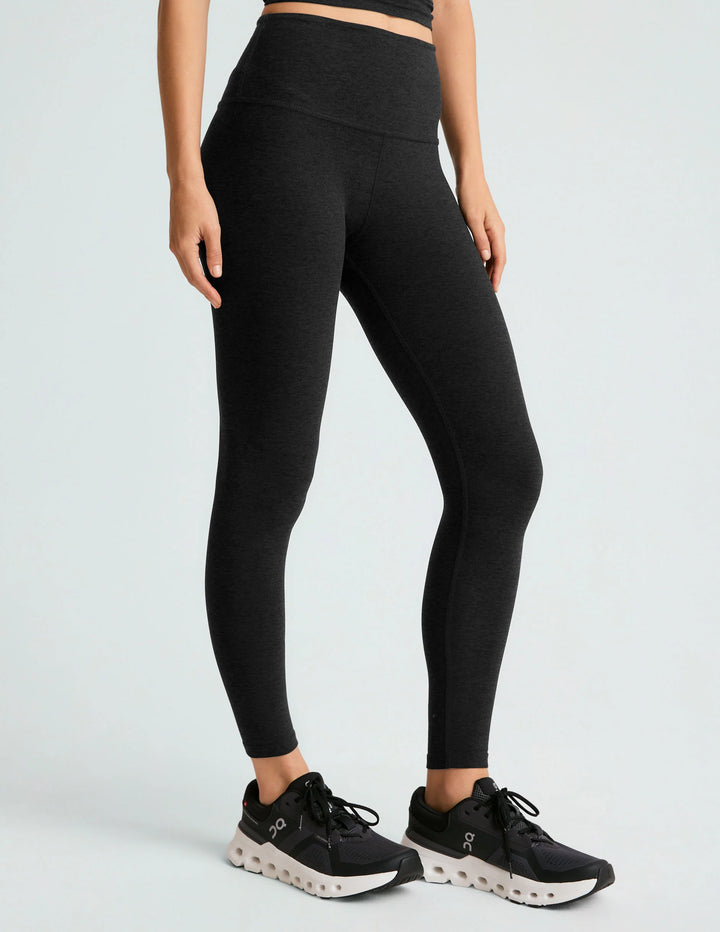 Spacedye Caught In The Midi High Waisted Legging - Darkest Night