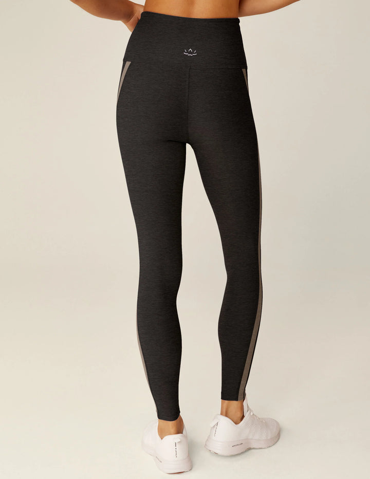 Spacedye Top Line Midi Legging - Darkest Night/Birch