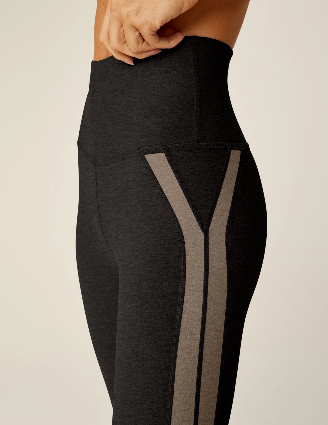 Spacedye Top Line Midi Legging - Darkest Night/Birch