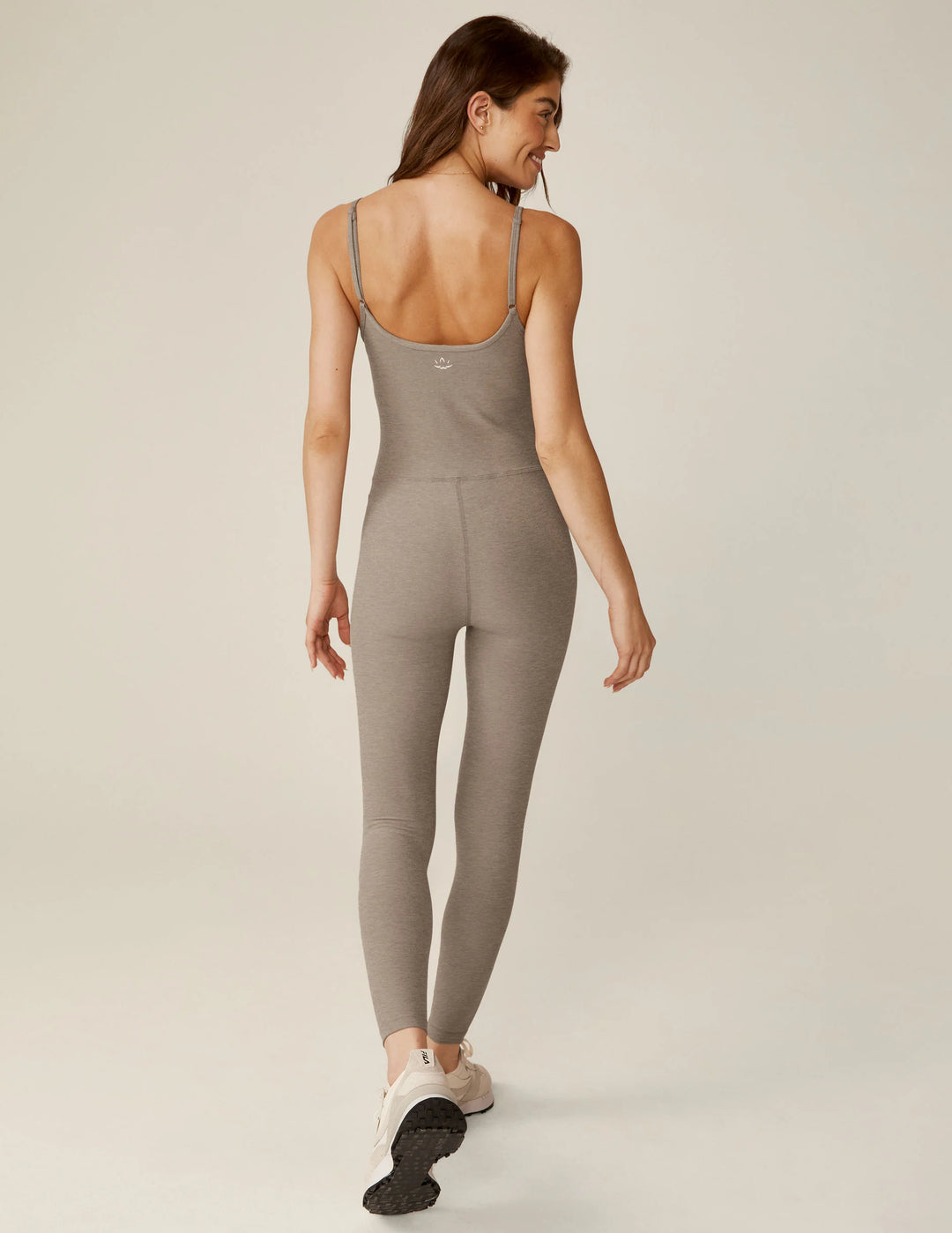 Spacedye Uplevel Midi Jumpsuit - Birch Heather