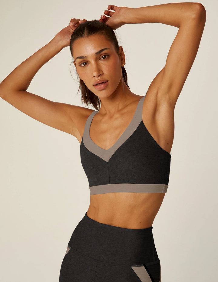 Spacedye Top Line Bra - Darkest Night/Birch