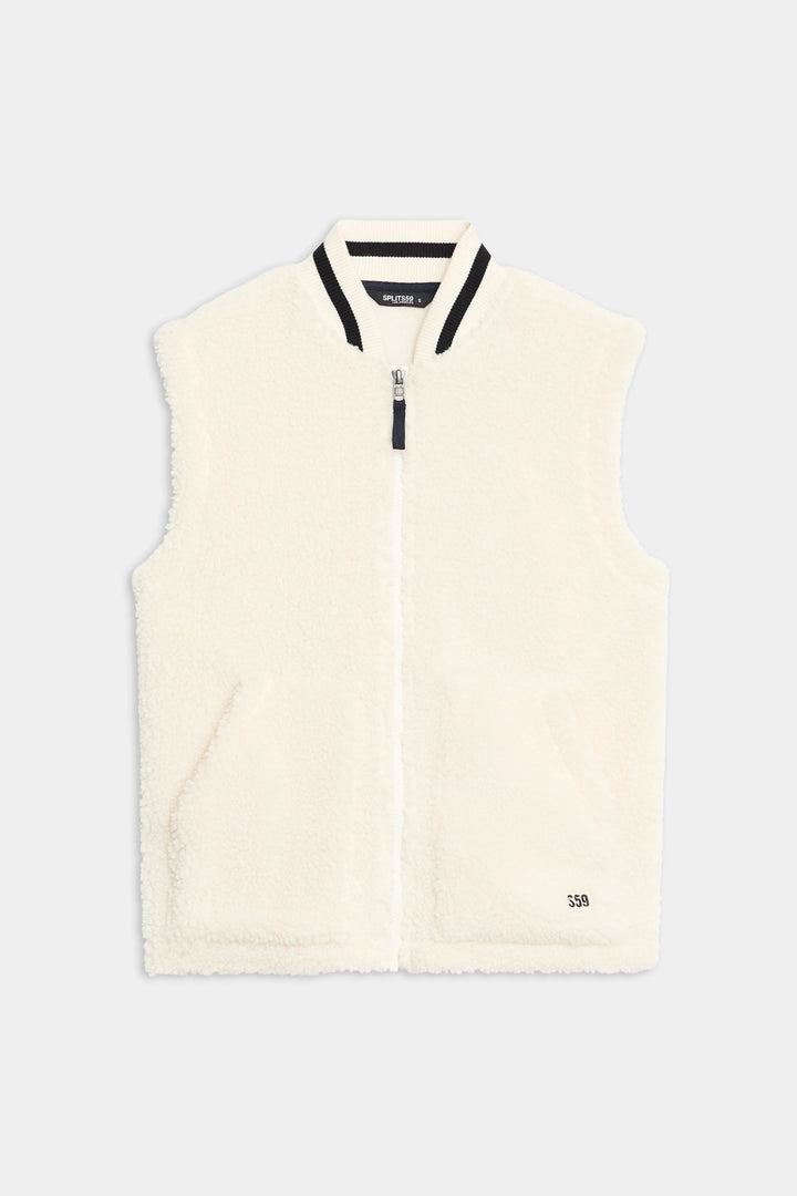 Aster Sherpa Vest - Creme