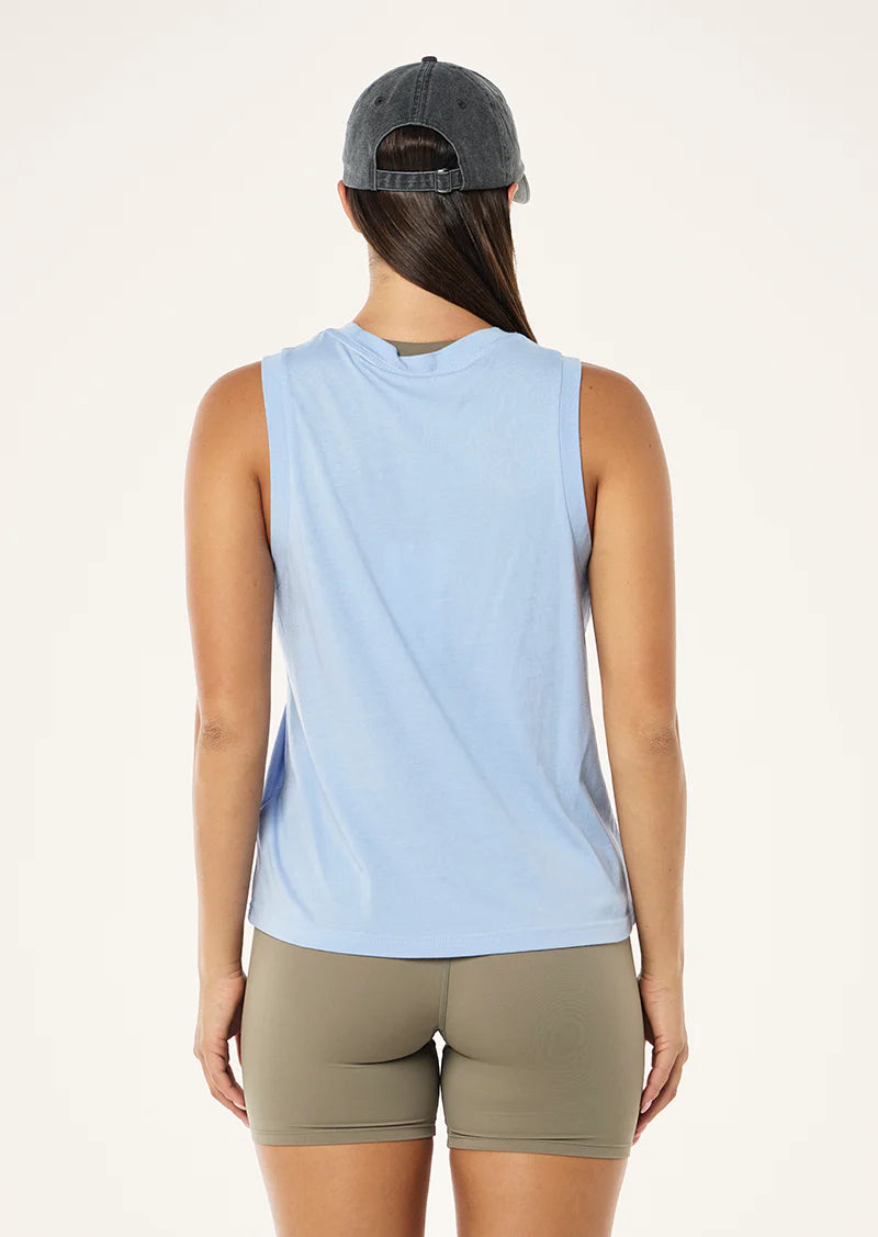 Shuffle Tank - Dusty Blue