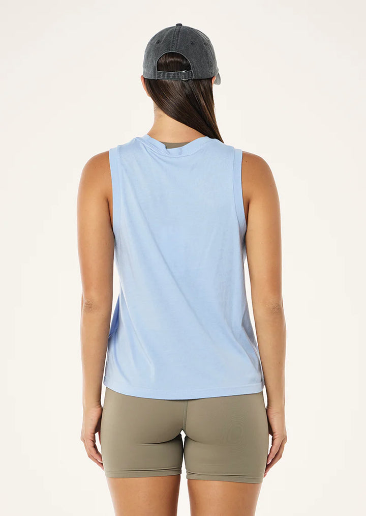 Shuffle Tank - Dusty Blue