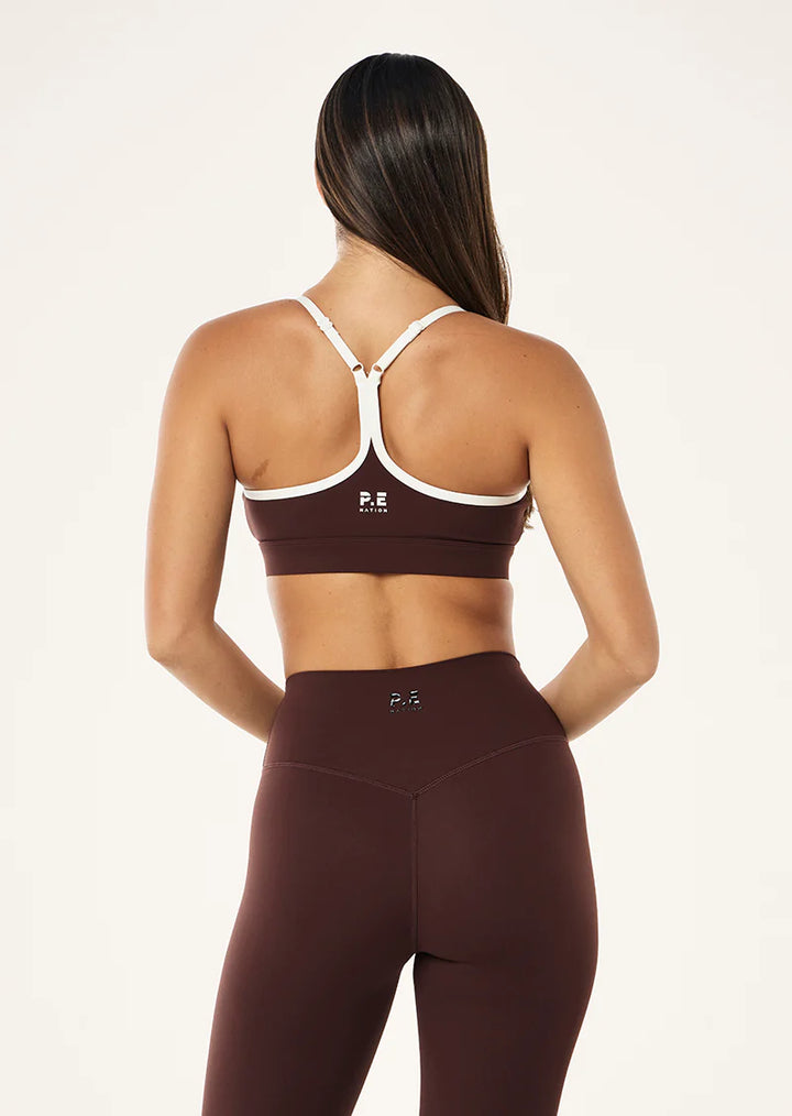 Signature Sports Bra - Mahogany