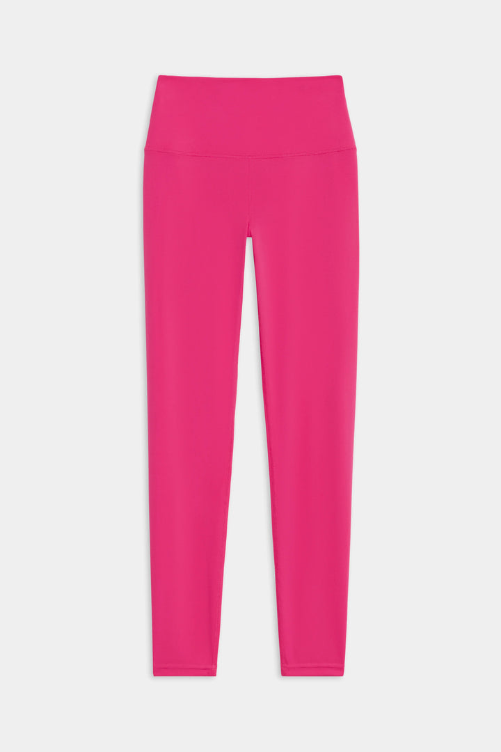 Sprint High Waist Rigor 7/8 Legging - Berry