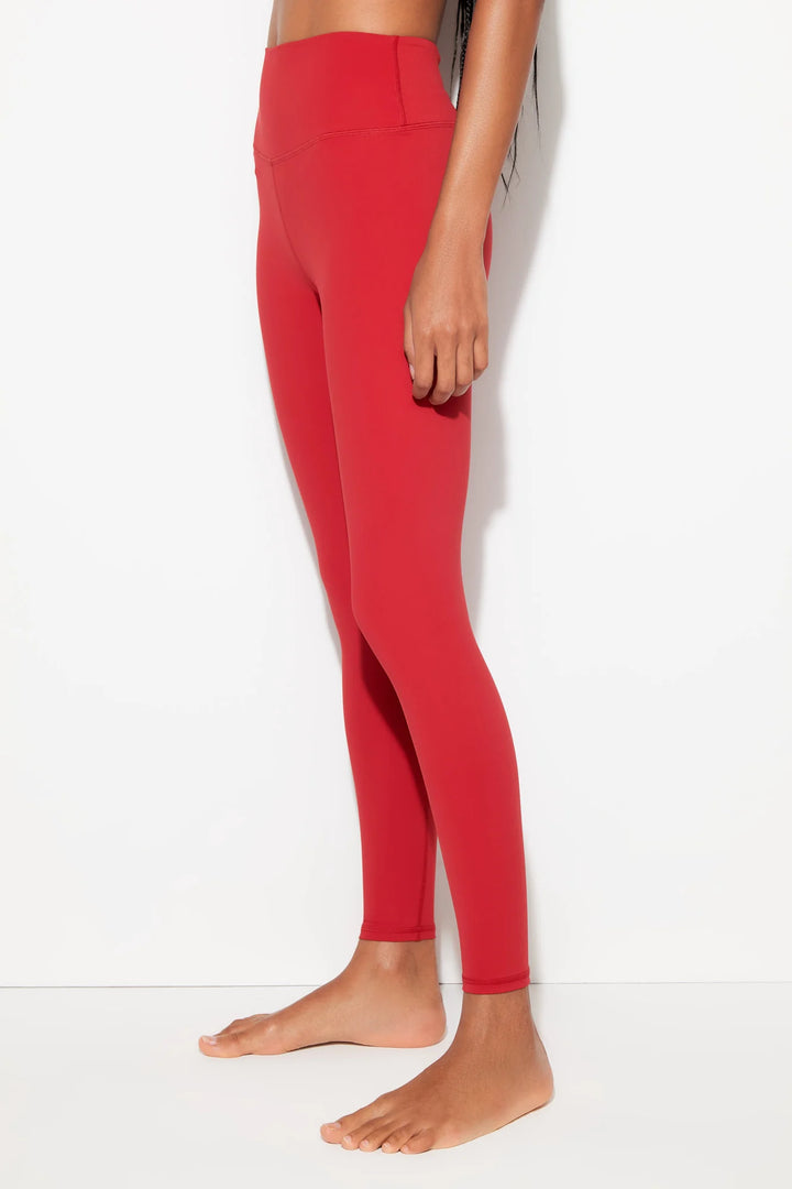 NirvanaTech Lotus 7/8 Legging - Red