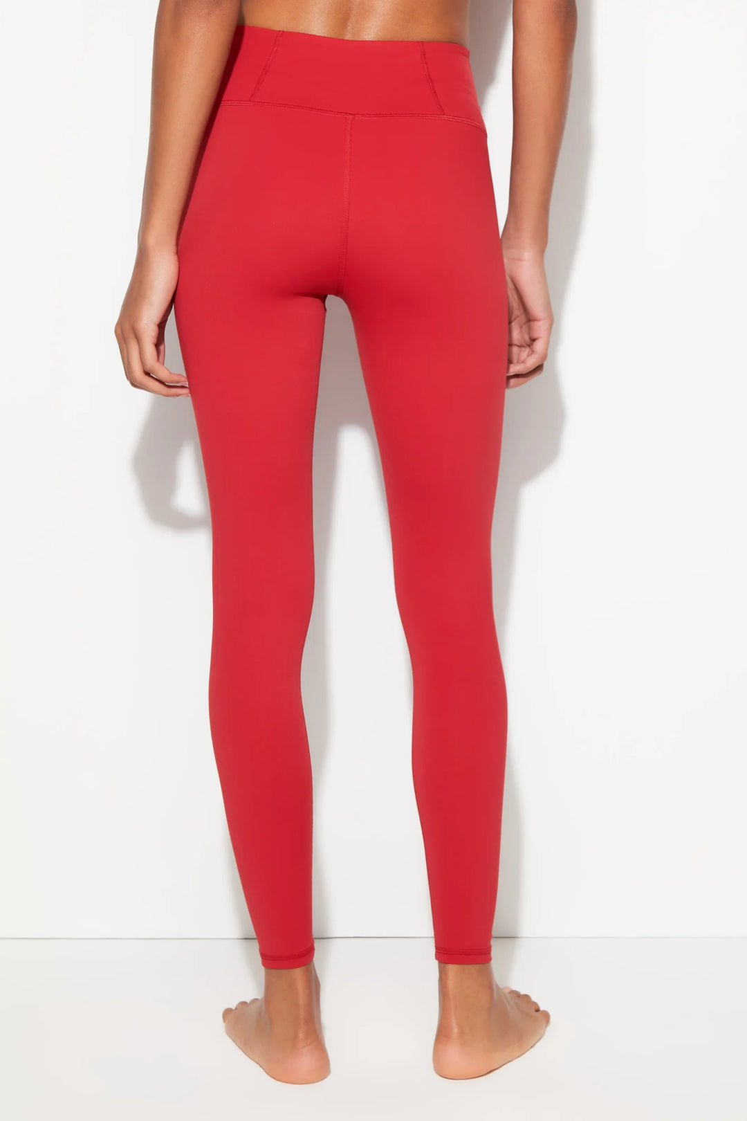 NirvanaTech Lotus 7/8 Legging - Red