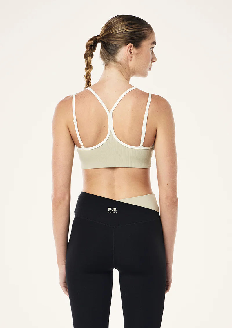 Terrace Sports Bra - Biscuit