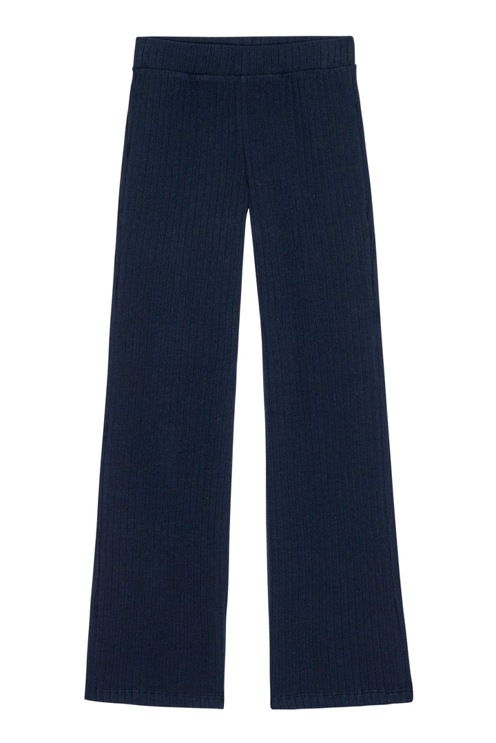 Sweater Rib Simple Pant - Navy