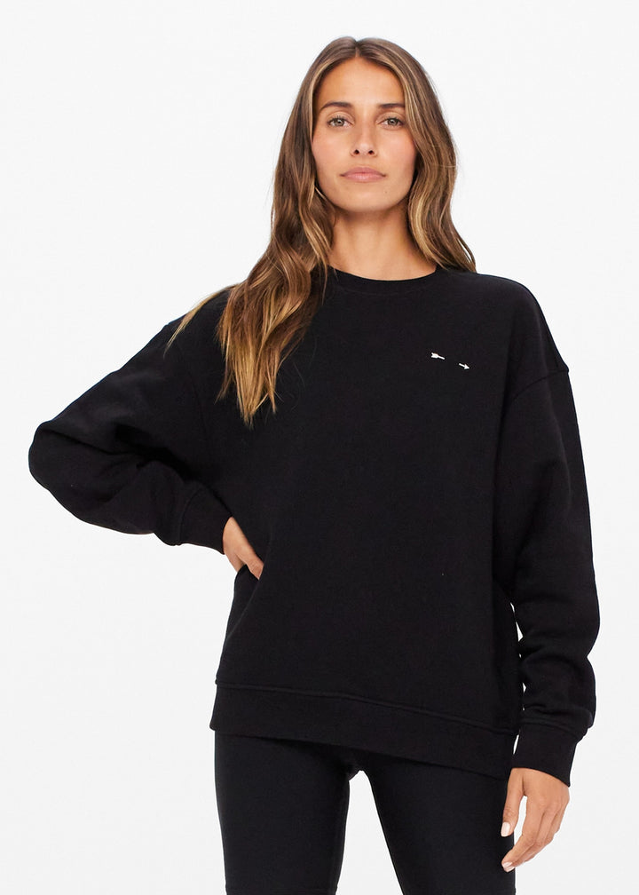 Saturn Arrow Sweater - Black