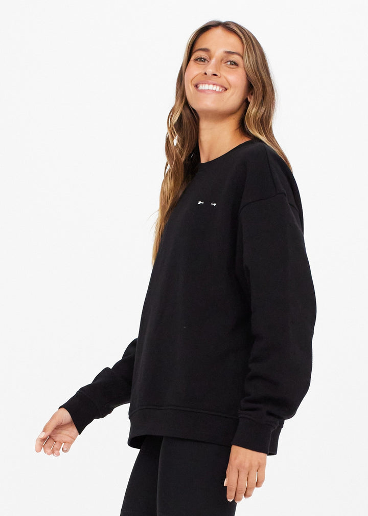 Saturn Arrow Sweater - Black